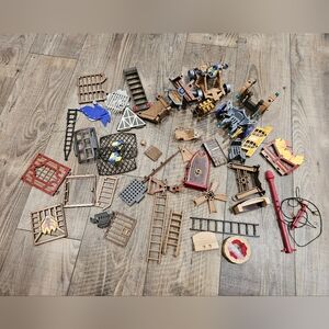 Playmobil Castle Extra Pieces Door Ladders Cannons And More